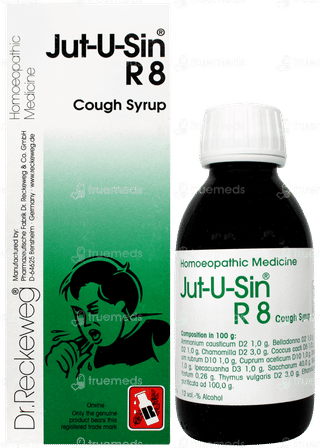 Dr Reckeweg Jut U Sin R8 Cough Syrup 150ml
