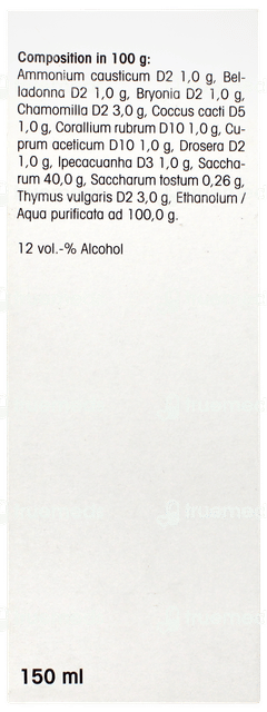 Dr Reckeweg Jut U Sin R8 Cough Syrup 150ml