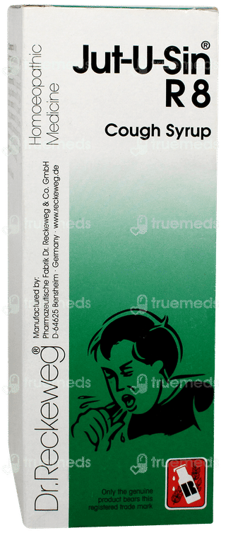 Dr Reckeweg Jut U Sin R8 Cough Syrup 150ml