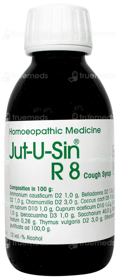 Dr Reckeweg Jut U Sin R8 Cough Syrup 150ml