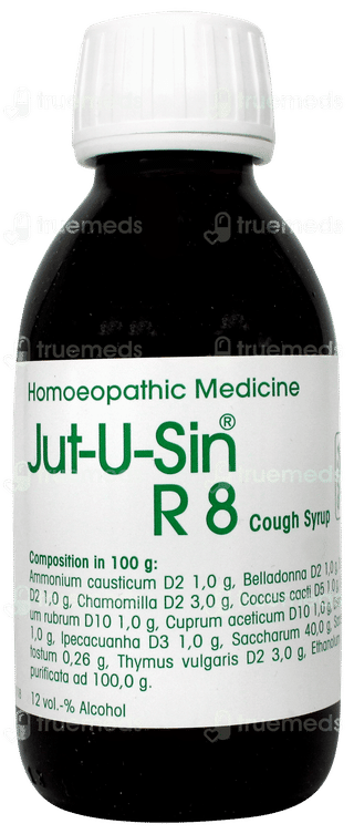 Dr Reckeweg Jut U Sin R8 Cough Syrup 150ml