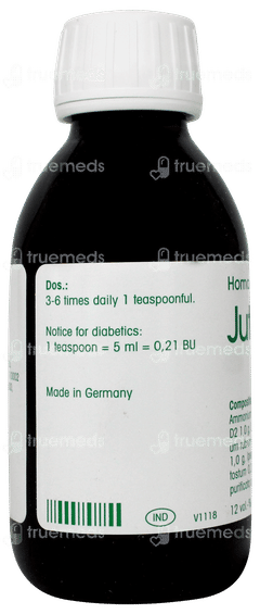 Dr Reckeweg Jut U Sin R8 Cough Syrup 150ml
