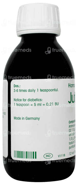 Dr Reckeweg Jut U Sin R8 Cough Syrup 150ml