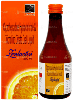 Zenlactin Orange Flavour Liquid 200ml