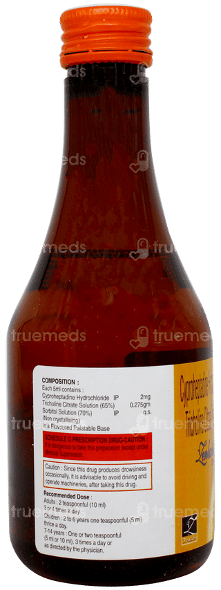 Zenlactin Orange Flavour Liquid 200ml