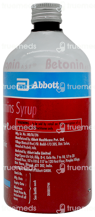 Betonin Ast Sugar Free Syrup 420ml