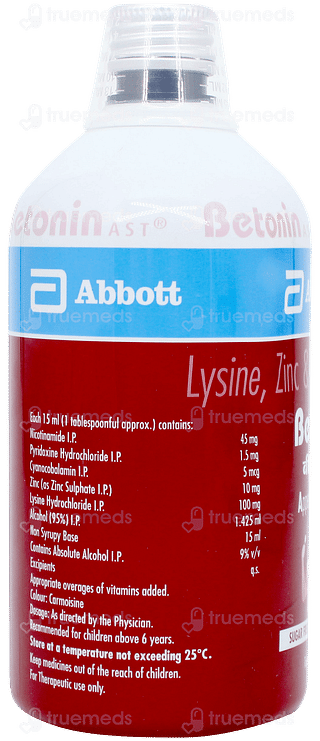 Betonin Ast Sugar Free Syrup 420ml