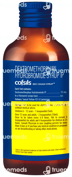Cofsils Dry Cough Syrup 100ml