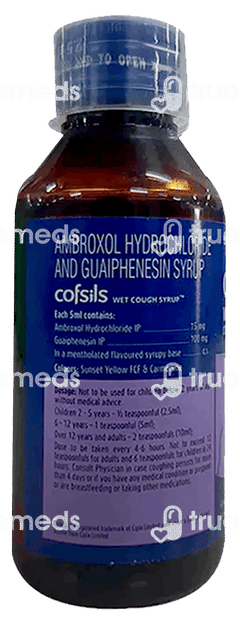 Cofsils Wet Cough Syrup 100ml