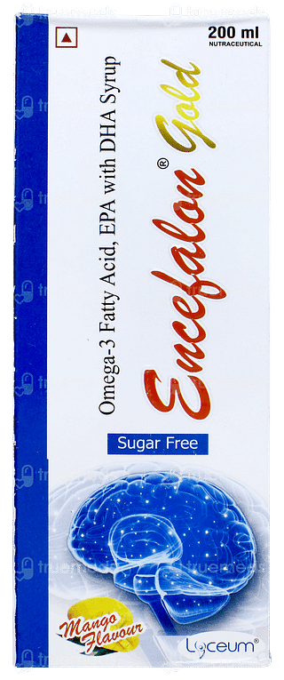 Encefalon Gold Mango Flavour Sugar Free Syrup 200ml