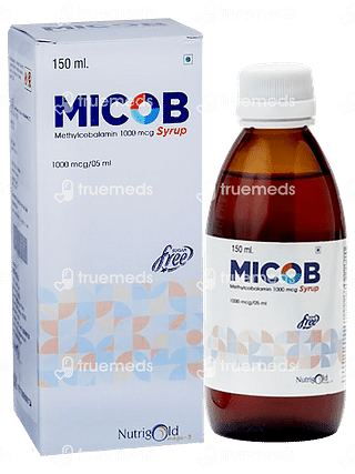 Micob Sugar Free Syrup 150 ML