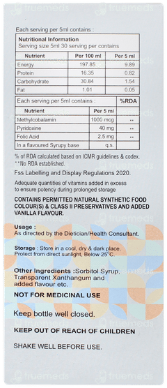 Micob Sugar Free Syrup 150ml