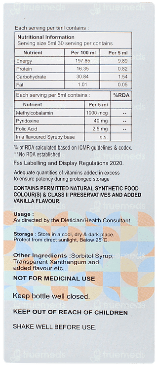 Micob Sugar Free Syrup 150ml