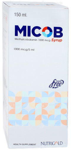 Micob Sugar Free Syrup 150ml