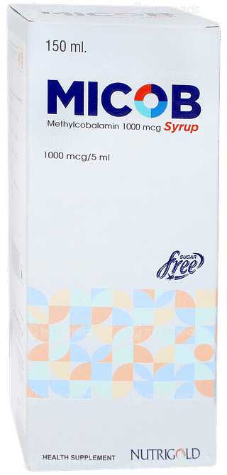 Micob Sugar Free Syrup 150ml