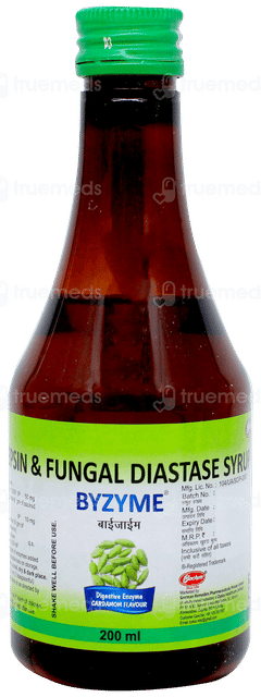 Byzyme Cardamom Flavour Syrup 200ml