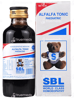 Sbl Alfalfa Tonic Paedritic 115 ML