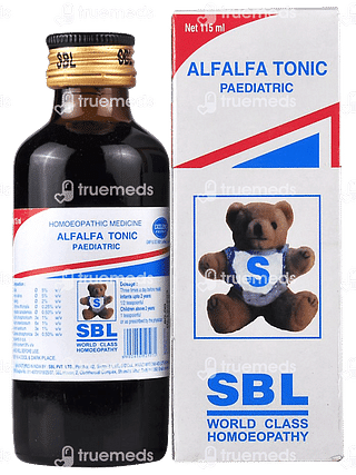 Sbl Alfalfa Tonic Paedritic 115 ML