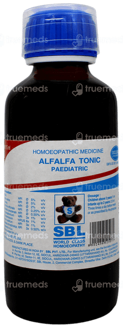 Sbl Alfalfa Tonic Paedritic 115 ML