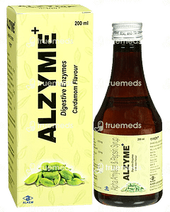 ALZYME PLUS CARDAMOM SYRUP 200 ML