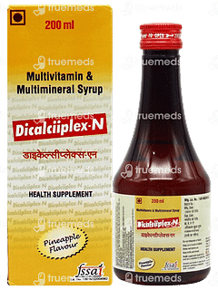 Dicalciiplex N Pineapple Syrup 200 ML