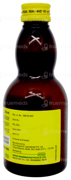 Anzyme Plus Pineapple Flavour Syrup 200ml