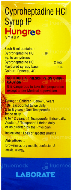 Hungree Syrup 200Ml Hungree Syrup 200Ml