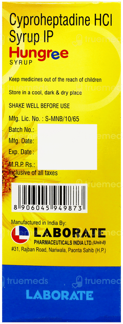 Hungree Syrup 200Ml Hungree Syrup 200Ml