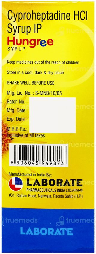 Hungree Syrup 200Ml