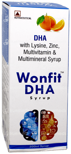 Wonfit Dha Syrup 200Ml