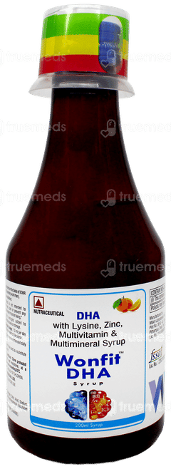 Wonfit Dha Syrup 200Ml