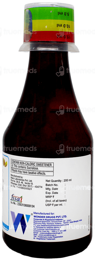 Wonfit Dha Syrup 200Ml