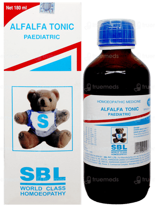 Sbl Alfalfa Paediatric Tonic 180Ml