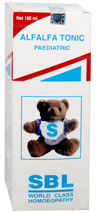 Sbl Alfalfa Paediatric Tonic 180Ml