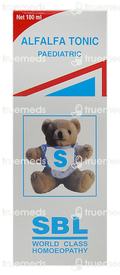 Sbl Alfalfa Paediatric Tonic 180ml Sbl Alfalfa Paediatric Tonic 180ml