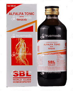 Sbl Alfalfa With Ginseng Tonic 180 ML