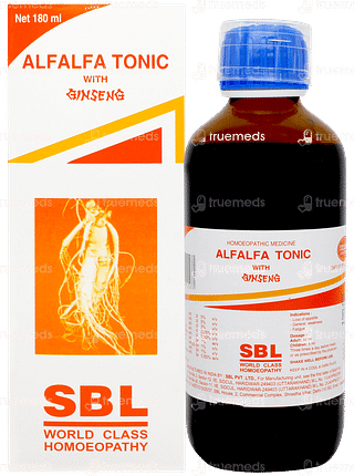 Sbl Alfalfa With Ginseng Tonic 180ml