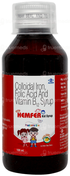 Hemfer New Kid Mango Flavour Syrup 100ml