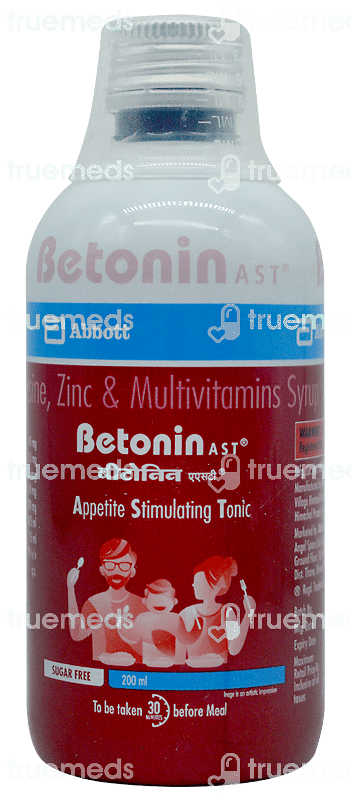 Betonin Ast Sugar Free Syrup 200 Ml - Uses, Side Effects, Dosage, Price ...