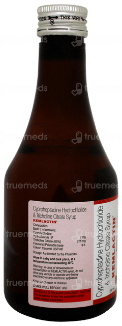 Kemlactin Strawberry Flavour Sugar Free Syrup 200ml