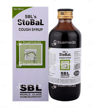 Sbl Stobal Sugar Free Cough Syrup 180 ML