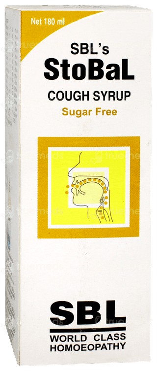 Sbls Stobal Sugar Free Cough Syrup 180ml