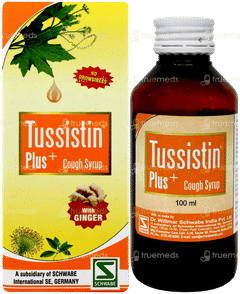 Dr Willmar Schwabe Tussistin Plus With Ginger Cough Syrup 100ml Dr Willmar Schwabe Tussistin Plus With Ginger Cough Syrup 100ml