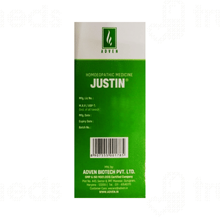 Adven Justin Cough Syrup 180 ML