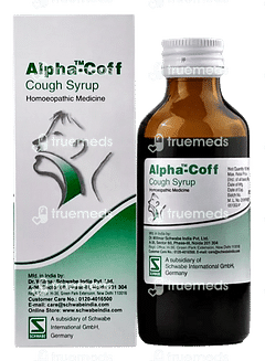 Dr Willmar Schwabe India Alpha Coff Cough Syrup 100 ML