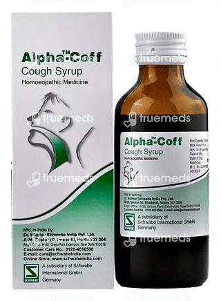 Dr Willmar Schwabe India Alpha Coff Cough Syrup 100 ML