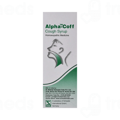 Dr Willmar Schwabe India Alpha Coff Cough Syrup 100 ML