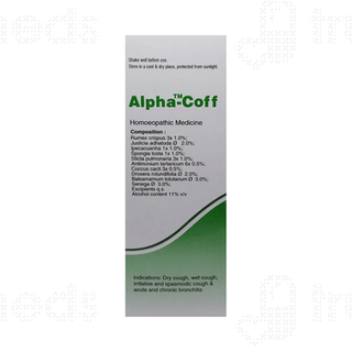 Dr Willmar Schwabe India Alpha Coff Cough Syrup 100 ML