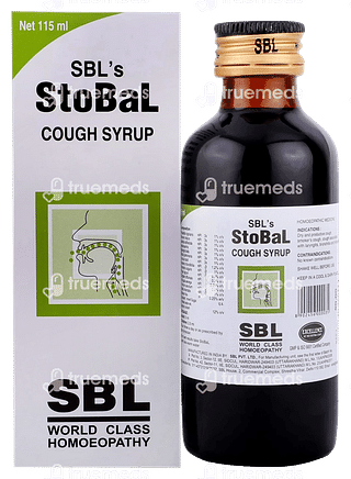 Sbl Stobal Cough Syrup 115 ML