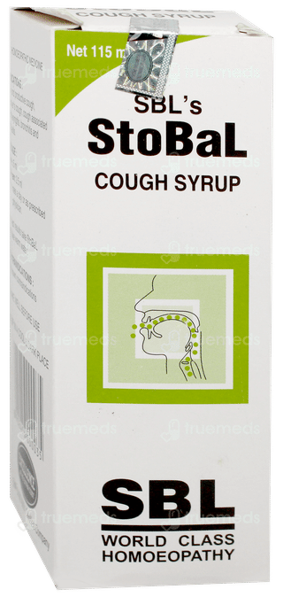 Sbls Stobal Cough Syrup 115Ml